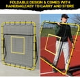 thumbnail image 6 of Portable 4x4.5FT Baseball & Softball Rebounder Net with 7 Adjustable Angles for Fly Balls, Grounders, and Line Drives – Includes Carry Bag, Ideal for All Players, 6 of 6