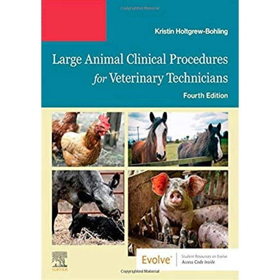 Pre-Owned Large Animal Clinical Procedures for Veterinary Technicians (Paperback) 0323569048 9780323569040