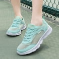 thumbnail image 2 of Wyzesi Espadrilles Rouges Enfants Mode Été pour Femmes Chaussures de Sport en Maille Perforée Respirante Chaussures de Course Confortables Non Décontractées, 2 of 7