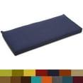 thumbnail image 2 of Blazing Needles 40-inch by 19-inch Outdoor Spun Polyester Loveseat Cushion, 2 of 5