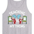 thumbnail image 2 of Dr. Seuss - Teaching Is My Thing - Men's Jersey Tank Top, 2 of 5