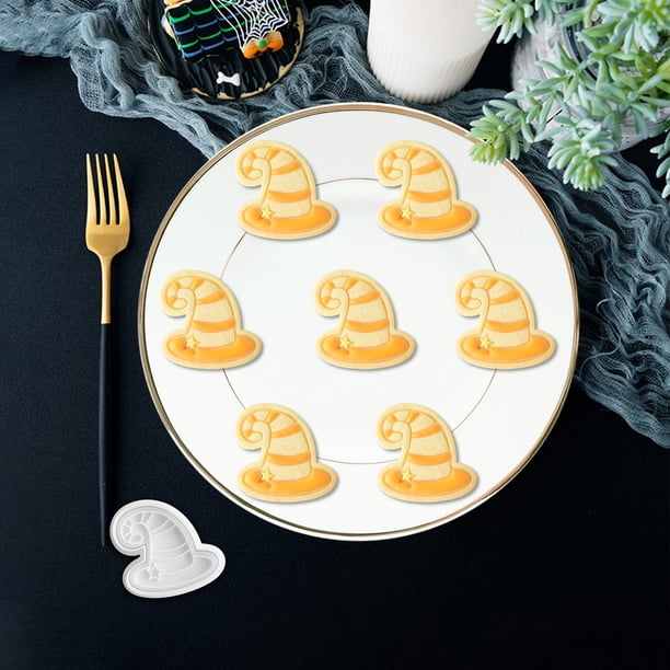 Moldes para hornear, molde para pasteles, nuevos y lindos moldes para cocinar en Halloween, herramienta para hornear de colores fáciles, molde para galletas