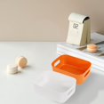 thumbnail image 4 of DJN Deal of the Day Home Textile Storage Desktop Storage Box Cosmetics Storage Miscellaneous Items Sorting Box Snacks Household Kitchen Storage Box Storage Basket Plastic Plastic White One Size, 4 of 4