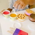 thumbnail image 5 of Melissa & Doug Wooden Frozen Treats Ice Cream Play Set (24 Pcs) - Play Food and Accessories, 5 of 12
