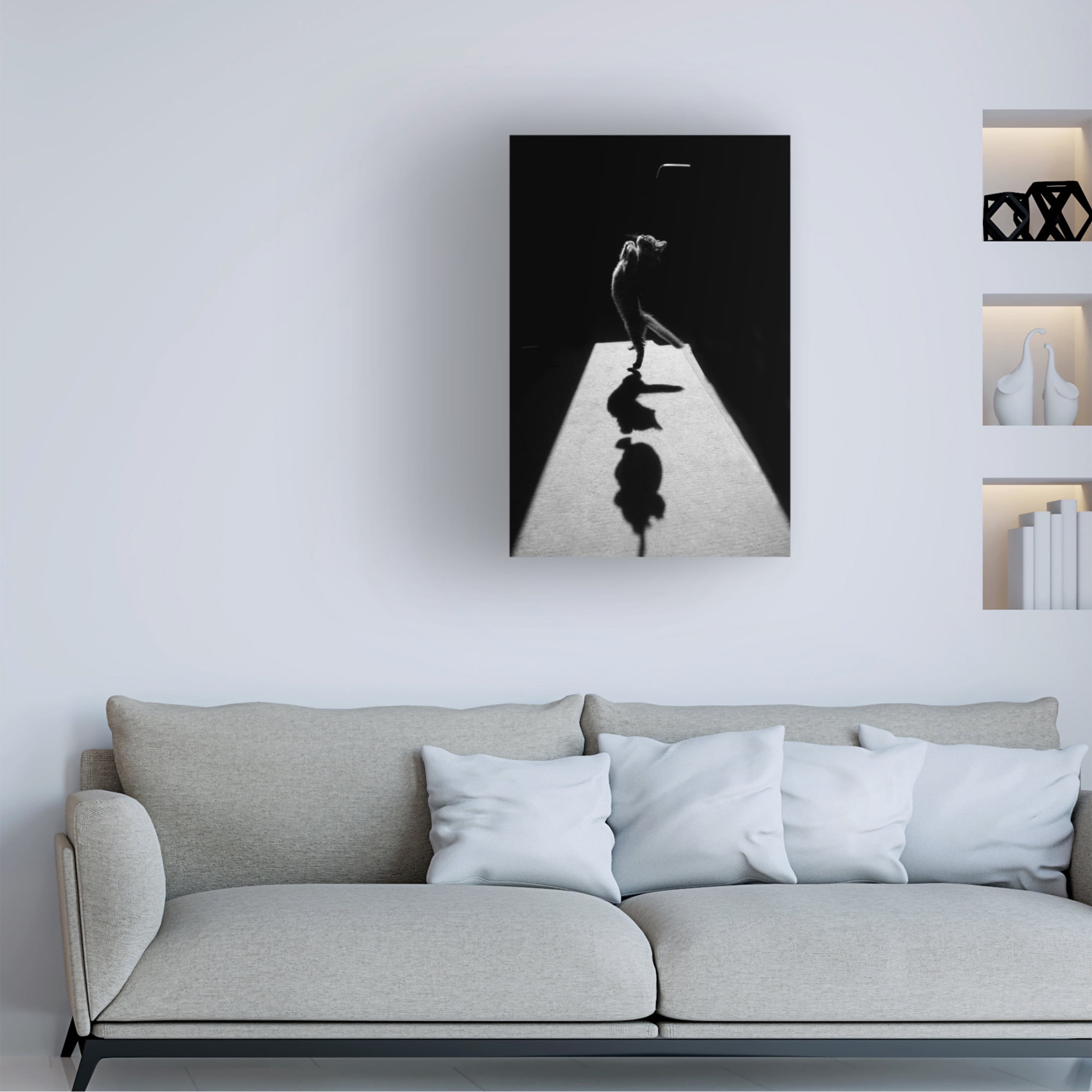 Canvas Wall Art - Jure Kravanja 'Edgar The Great Ii ' Wall Art for Living Room, Bedroom, or Office D?cor by Trademark Fine Art - 16 x 24 Inches