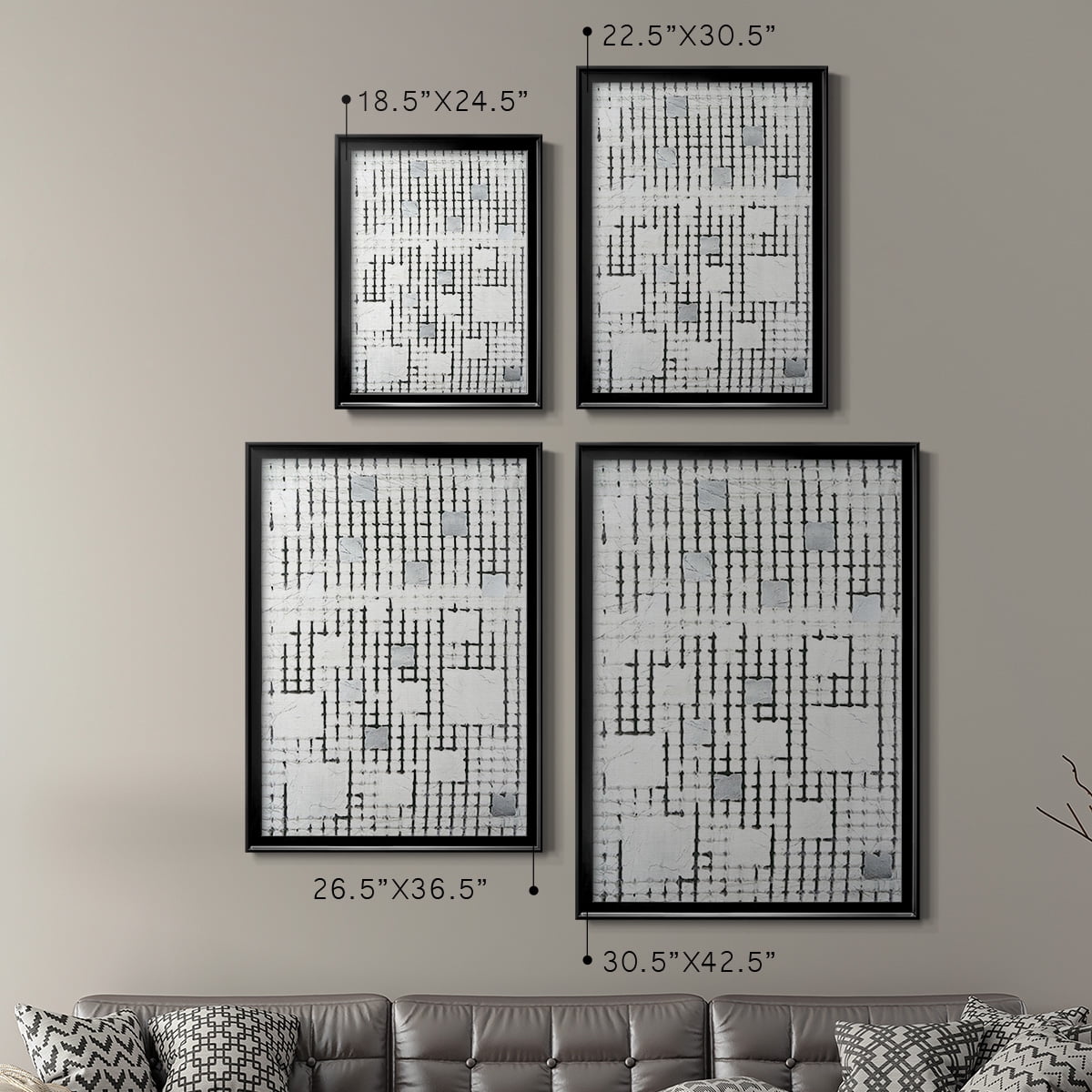 Gossamer II Premium Framed Print, in Gold, Black, or Silver - Ready to Hang