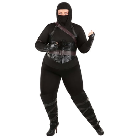 Women's Plus Size Ninja Assassin