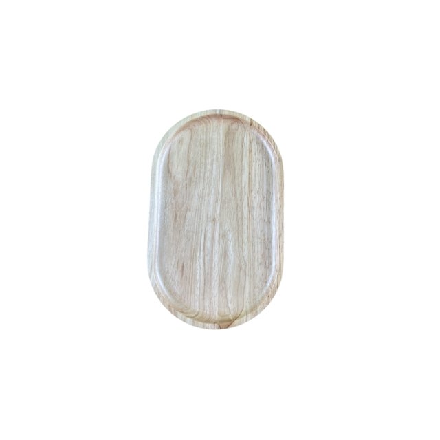 Charola Ova grande Estilo Contemporáneo Color Natural GAIA Ova