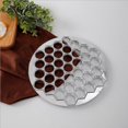 thumbnail image 3 of Ravioli Maker Dumplings Mold Convenience Dumplings Maker Ravioli Cutter DIY Tools For Kitchen(19 Hole), 3 of 5