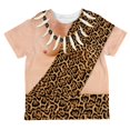 thumbnail image 1 of Halloween Caveman Costume FB All Over Toddler T Shirt, 1 of 2