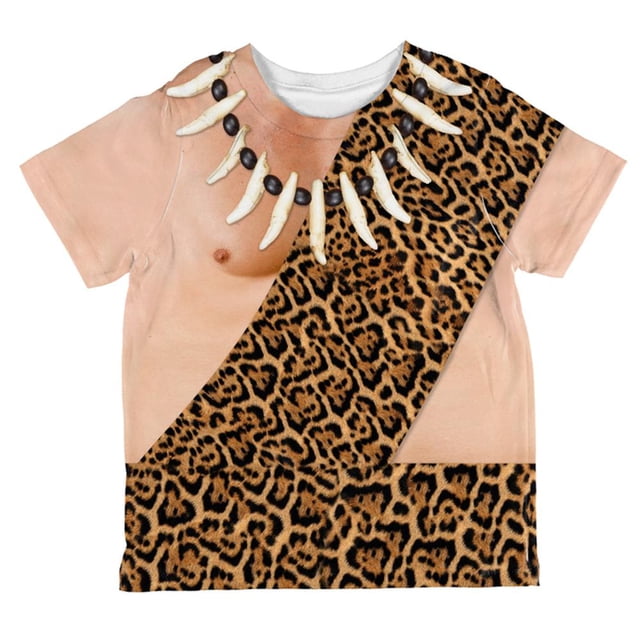 Halloween Caveman Costume FB Partout T-Shirt pour Tout-Petit