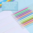 thumbnail image 4 of Uxcell 0.5mm Gel Pens Refills, 24 Pack Glitter Gel Pens Sparkle Metallic Ink Fine Point Colored Refill Set for Adults Coloring Books Journaling Scrapbooking Art Drawing, Pink, 4 of 6
