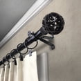 thumbnail image 3 of Heidi 13/16" Bay Window curtain rod 20"-36", 38"-72" - Black, 3 of 3