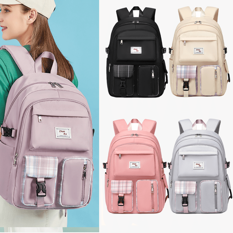 2022 Backpack,18IN Schoolbag Female Ins Style Korean Version of Harajuku  ulzzang Campus Junior High School Students Backpack New Trend Backpack  Unique