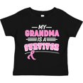 thumbnail image 3 of Inktastic My Grandma is a Survivor Breast Cancer Awareness Boys or Girls Toddler T-Shirt, 3 of 5
