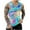 Multicolor#13, variant on ZCFZJW Ombre Tank Tops for Women Quick Dry Summer Sleeveless Tie Dye Gradient Print Round Neck Graphic Workout T-Shirts Loose Regular Fittness Tees Vest Multicolor#17 XL