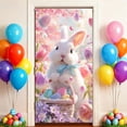 thumbnail image 4 of zhangmingg Rideau de Porte de Célébration Saisonnière de Pâques pour Décoration de Fête Intérieure Extérieure, 4 of 6