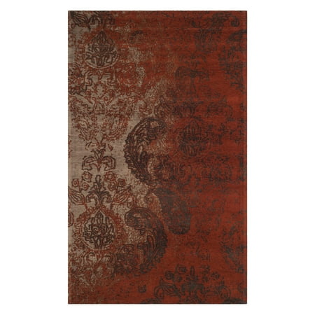 - Safavieh Classic Vintage Isolde Power-Loomed Area Rug, Rust/Brown