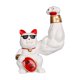 thumbnail image 1 of Figura de gato de la suerte Feng Shui Adorno de escritorio Tienda Escultura creativa moderna Robo, 1 of 9