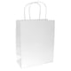 thumbnail image 1 of 10 bolsas de regalo para fiestas con asas, ideales para cumpleaños, bodas y otros eventos. Blanco, 1 of 9