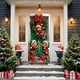 thumbnail image 4 of Christmas Door Frame Party Holiday Decoration Door Stickers Scene Hanging Cloth, 4 of 6
