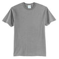 thumbnail image 5 of Mens Core Blend Cotton/Polyester Tee Shirt Athletic Heather M, 5 of 6