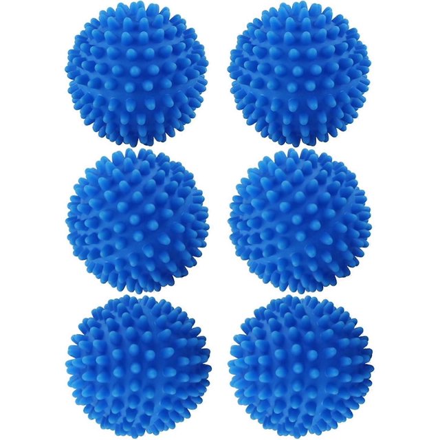6 Pack Laundry Tumble Dryer Balls, Dryer Balls Reusable Washing Balls, Dryer Balls Washing Ball for Washing Machine Laundry
