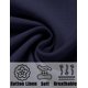 thumbnail image 5 of Camisa de lino para hombre COOFANDY de manga corta casual azul marino, 5 of 5