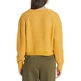 thumbnail image 2 of Free People | High Low V-Neck Sweater | Yellow | Size S, 2 of 3