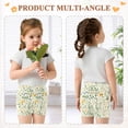 thumbnail image 3 of joogoo Retro Floral-a3 Girls Lined Shorts Bike Dance Bottoms 8Y, 3 of 7