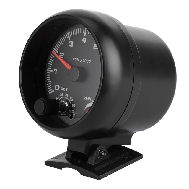 Tacómetro para automóvil, tacómetro para automóvil de 3,75 pulgadas y 12 V, tacómetro, medidor de tacómetro, muy recomendado