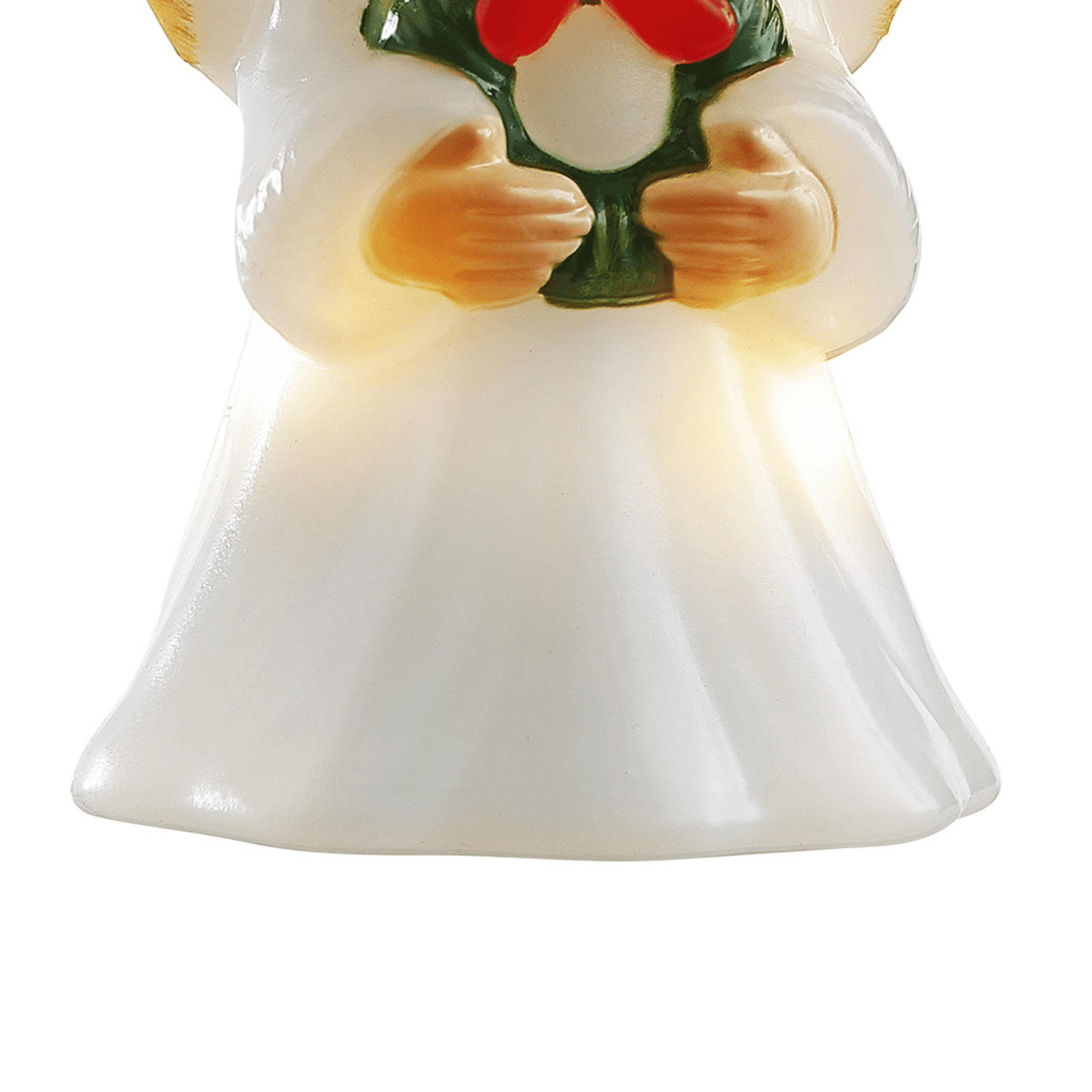 Mr. Christmas 5-inch Mini Blow Mold Ornament, Angel