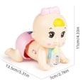 thumbnail image 2 of Baby Toys Children's Educational Early Education Sound Toy Moveable Boys And Girls Learn To Crawl, 2 of 5