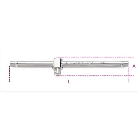 

910-42 0.37 In. Drive Sliding T-Handle
