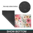 thumbnail image 6 of Pioneer Flower Floral Print Pattern Kitchen Rugs Sets Of 2,Anti Fatigue Kitchen Mat Rugs Non Slip Washable,Decorative Kitchen Floor Mats for Kitchen,Sink,Laundry,17"x30"+17"x47", 6 of 7