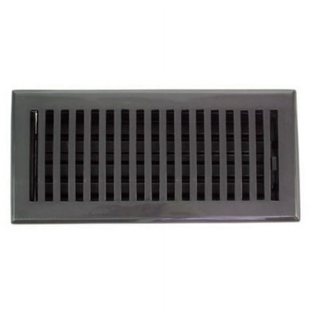 Brass Elegans 116C 2 1/4 Contemporary Series Solid Brass Decorative Floor Register Vent