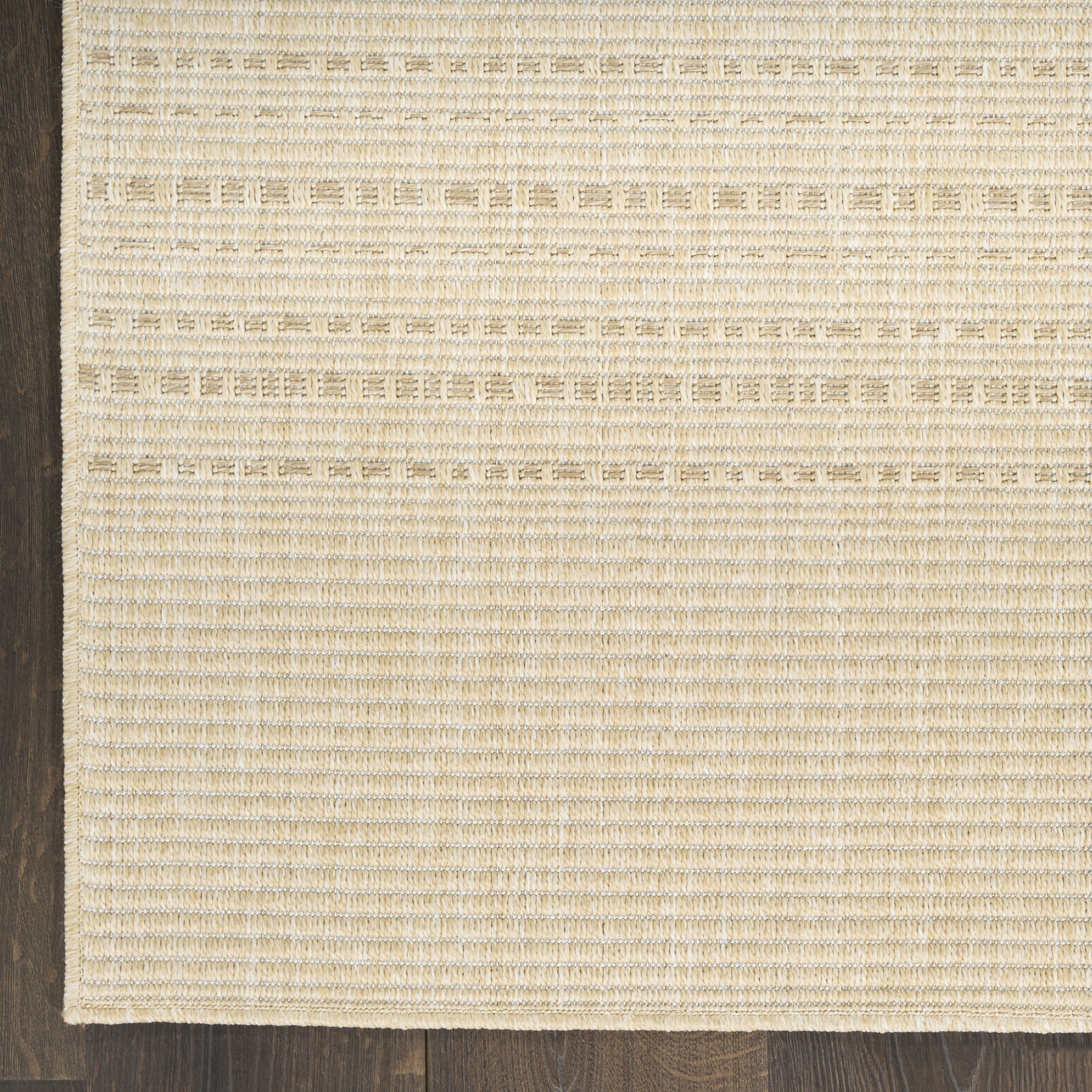 Nourison Tulum 8' x 10' Cream Outdoor Rug
