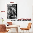 thumbnail image 3 of Jack Johnson Canvas Wall Art by DreamController- 16x20 inches Boxing Wall Decor | HD Printed & Wooden framed wall art | Modern Wall Decor for Gift | Kids Room Decor | Made in USA, 3 of 5