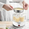 thumbnail image 6 of Tomorotec 14-Egg Electric Egg Cooker, White - Auto Shut-Off, 6 of 7