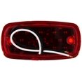 thumbnail image 2 of Roadpro RP1375RDL Diamond Lense 4x2 Dbl Bulb Light Red, 2 of 4