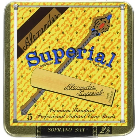 Superial Soprano Saxophone Reeds 5 3.5