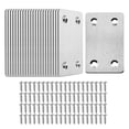 thumbnail image 1 of Soporte de refuerzo recto de metal plano TOPPROS para placas de unión, 1 of 4