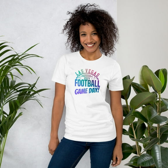 Las Vegas Football Game Day Shirt, XS-5XL, Womens Las Vegas Fan T-Shirt (XS)