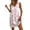 Pink, variant on Summer Dresses for Women 2026 Plus Size V-Neck Sleeveless Floral Printed Summer Flowy Casual Midi Dress Beach Vacation Sundresses with Pockets