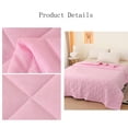 thumbnail image 4 of Rirozkan Summer Quilt, Cooling Blanket for AC, Lightweight Thin Quilt, Machine Washable for Full Bed 59x79 Inch, 4 of 5