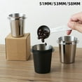 thumbnail image 2 of 51 53 58mm Stainless Steel Coffee Dosing Cup Sniffing Mug for Espresso Machine, 2 of 4