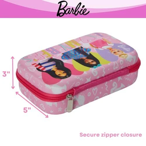 Barbie molded Pencil Case Set