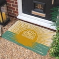thumbnail image 4 of Hello Sunshine Summer Door Mat, Welcome Doormat for Entrance Indoor/Outdoor, Non-Slip Machine Washable Floor Mats for Patio Entry & Mudroom Seasonal Decor 17x30 inch, 4 of 6
