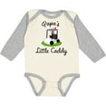 thumbnail image 3 of Inktastic Papa Little Golf Caddy Boys or Girls Long Sleeve Baby Bodysuit, 3 of 5