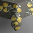 thumbnail image 5 of Yellow Lemon Fruit Flowers Square Tablecloth,Waterproof Square Table Cover,Wipeable Spillproof Washable Table Cover for Home Kitchen Party Decor 42"X42"(107x107cm), 5 of 6
